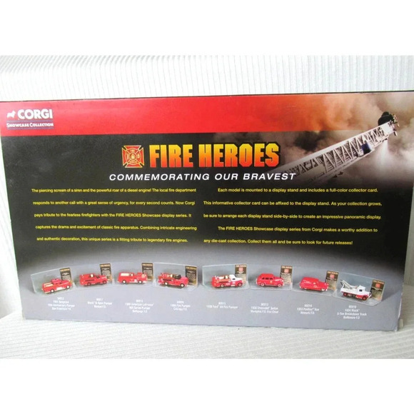 CORGI Showcase Collection Fire Heroes Engines Trucks Die Cast History CSFH05004 - Picture 3 of 5